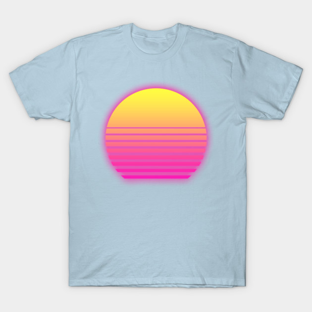 Retro Neon Sunset